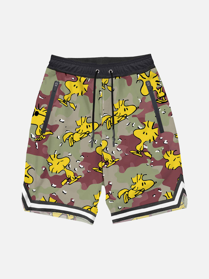 Boy swim shorts with Woodstock print | WOODSTOCK - PEANUTS™ SPECIAL EDITION - MC2 Saint Barth