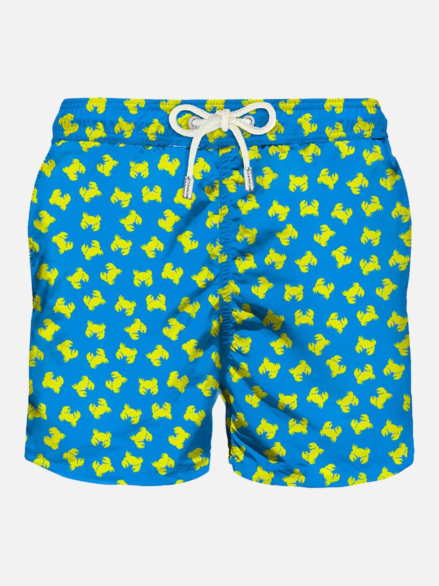 Light fabric man swim shorts crabs print - MC2 Saint Barth