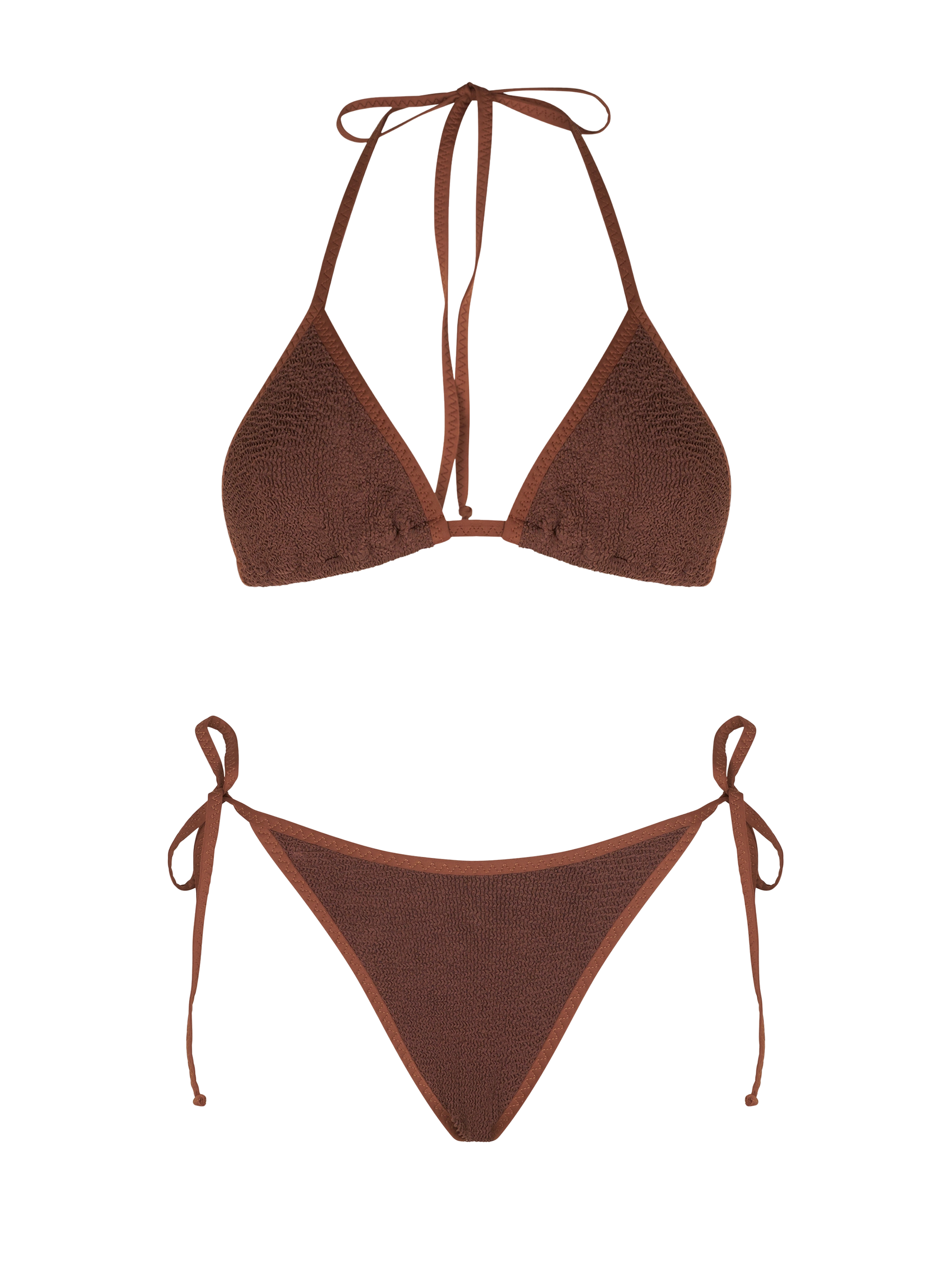 Woman crinkle triangle bikini - MC2 Saint Barth