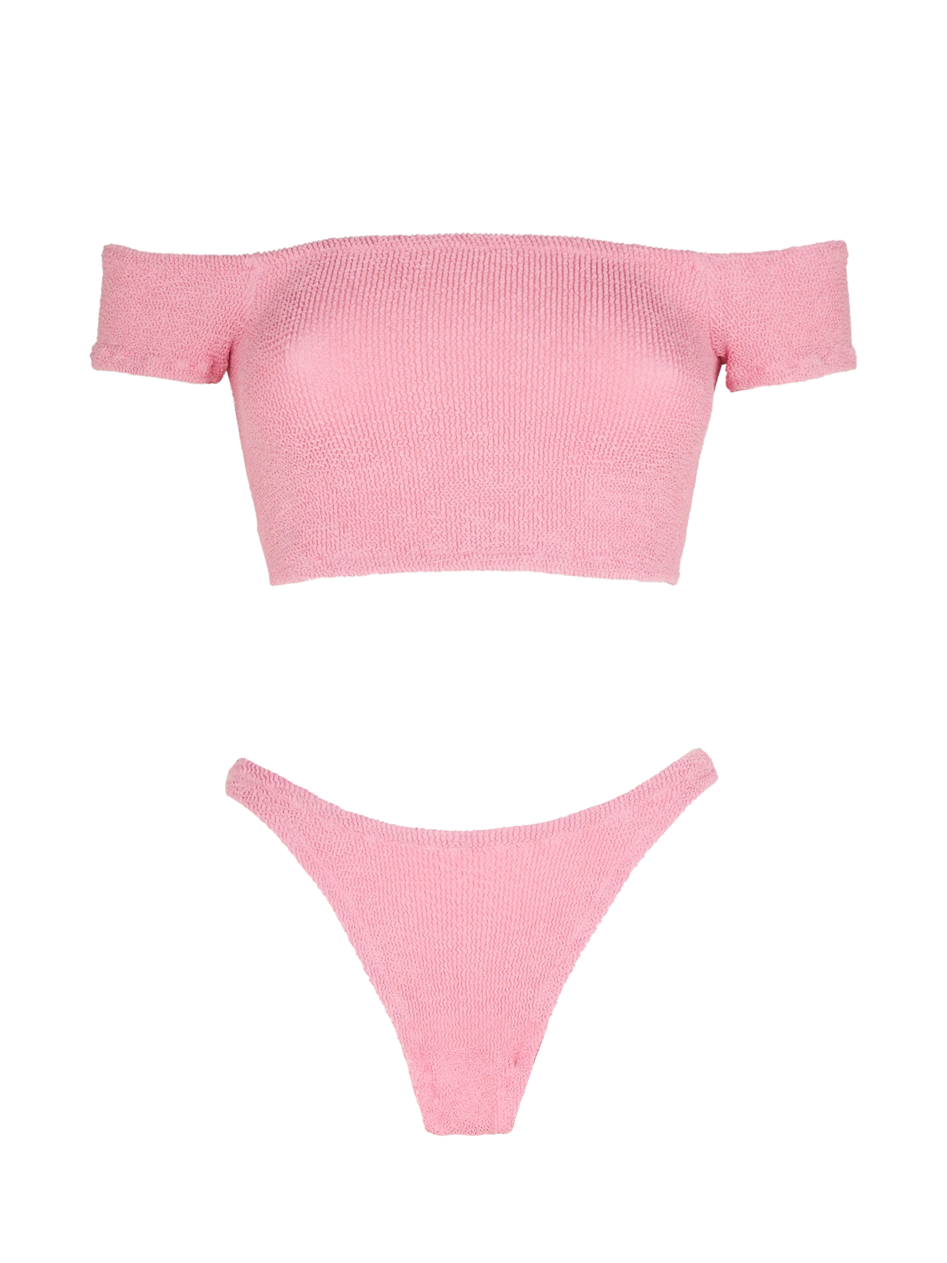 Woman crinkle wide shoulder strap bikini - MC2 Saint Barth