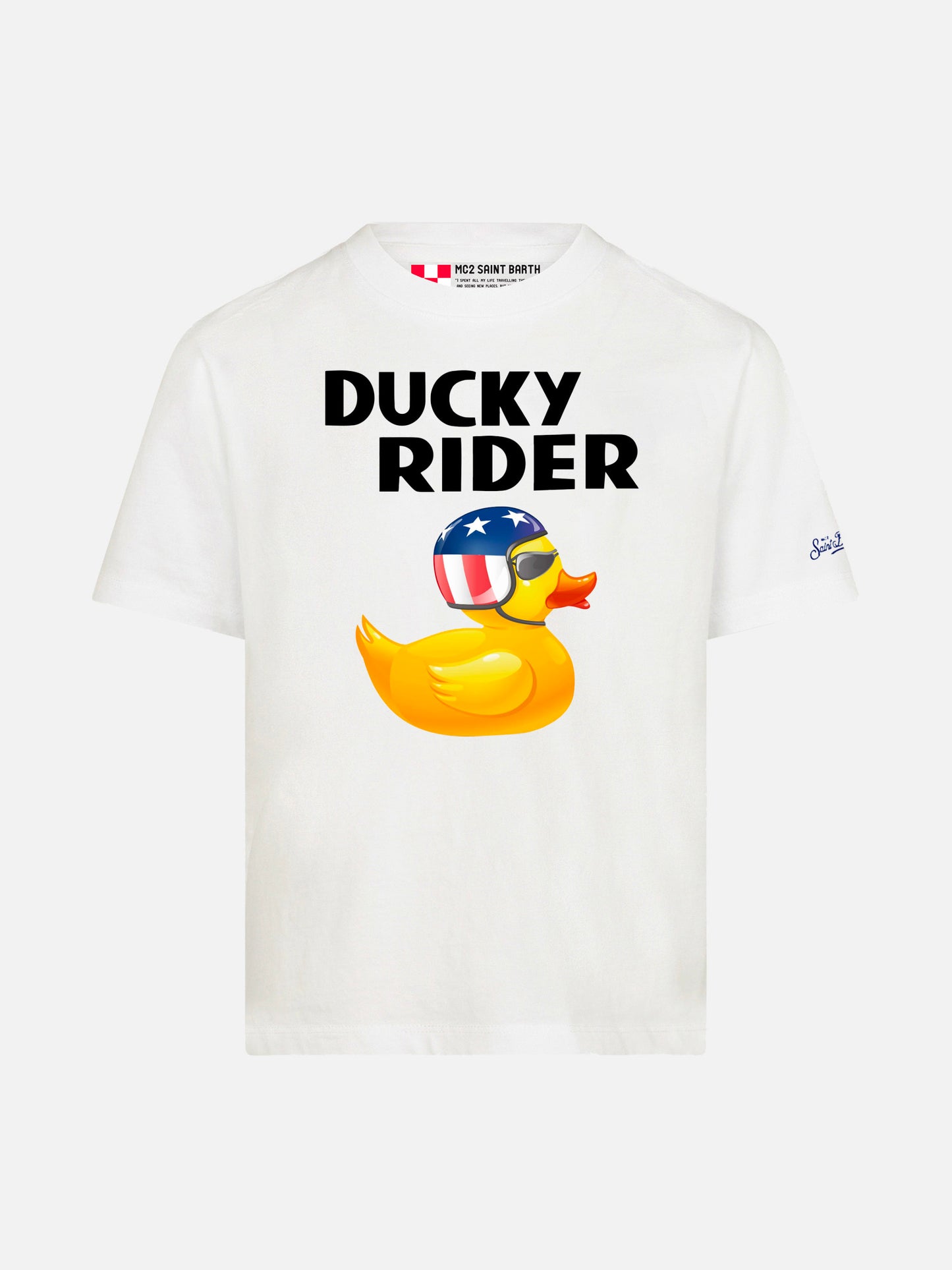 T-shirt Boy ducky rider - MC2 Saint Barth