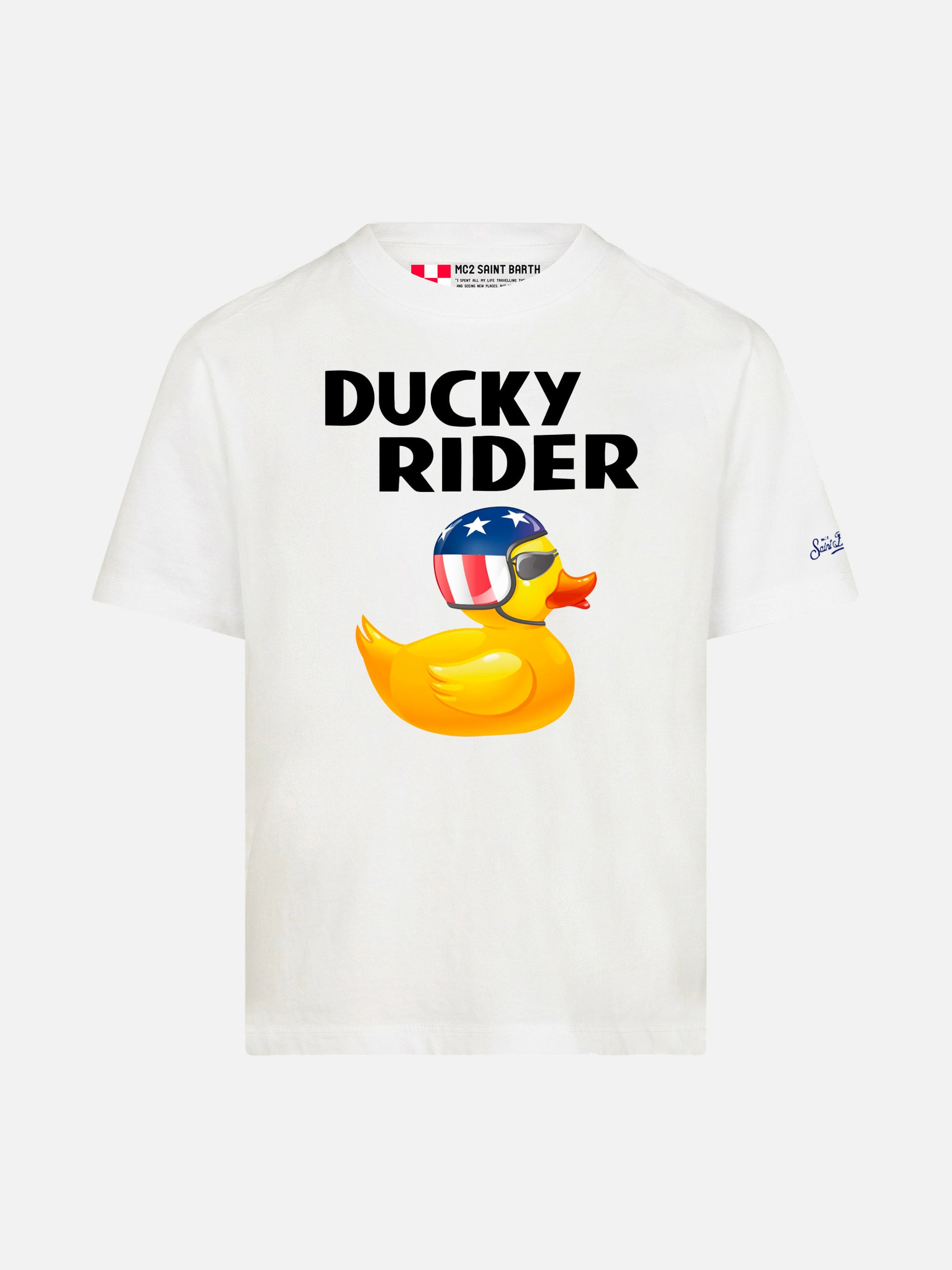 T-shirt Boy ducky rider - MC2 Saint Barth