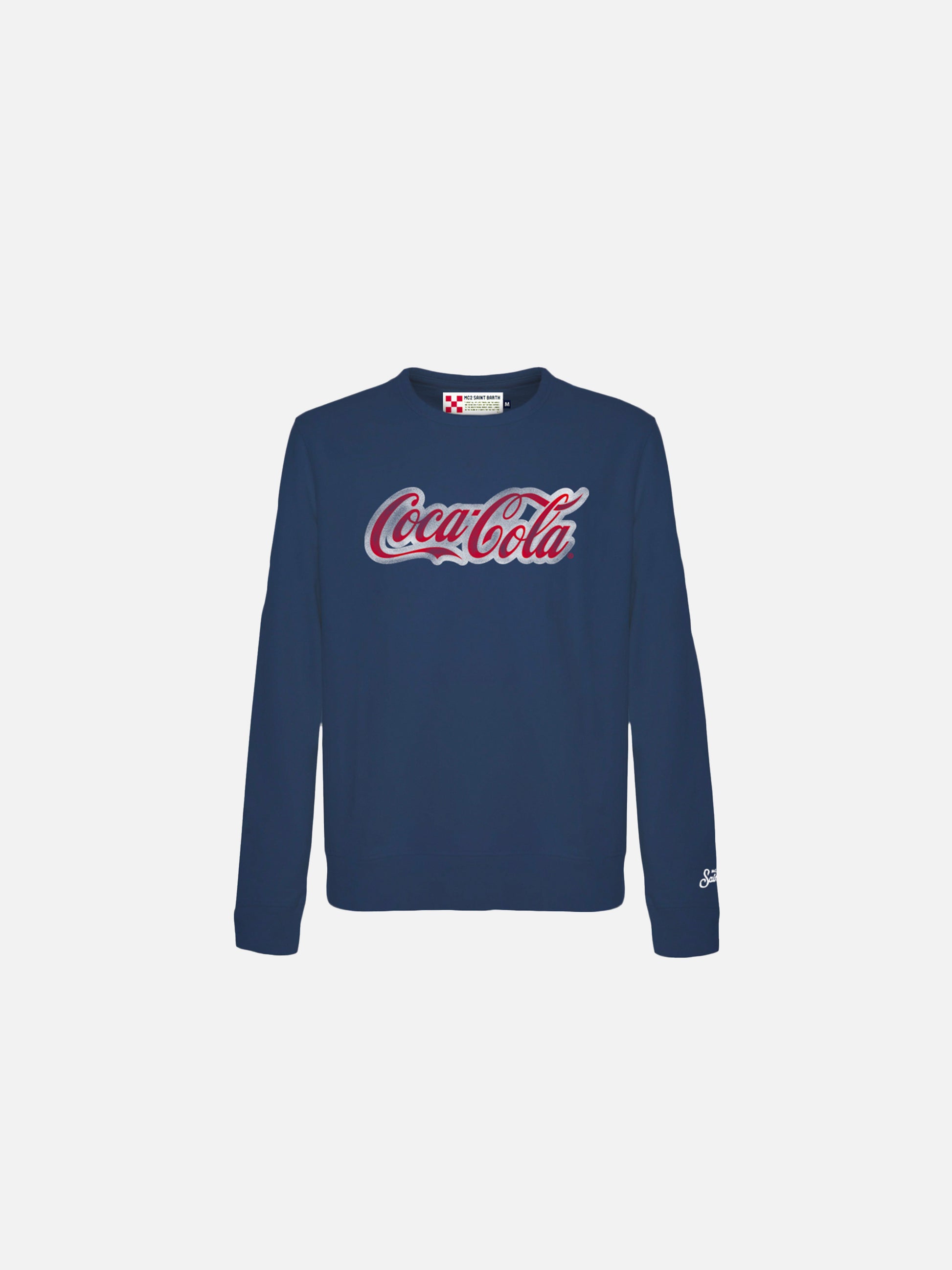 Cotton sweatshirt with ©Coca-Cola logo print | ©Coca Cola Special Edition - MC2 Saint Barth