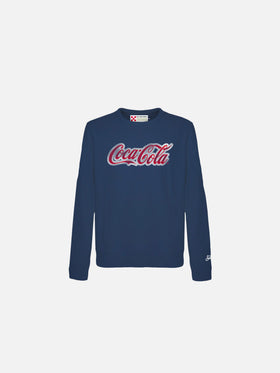 Cotton sweatshirt with ©Coca-Cola logo print | ©Coca Cola Special Edition - MC2 Saint Barth