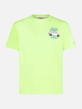 Herren-T-Shirt aus Baumwolle mit Fiat 500-Aufdruck | FIAT 500© SONDEREDITION