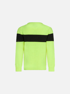 Boy sweater with Apres Ski lettering - MC2 Saint Barth