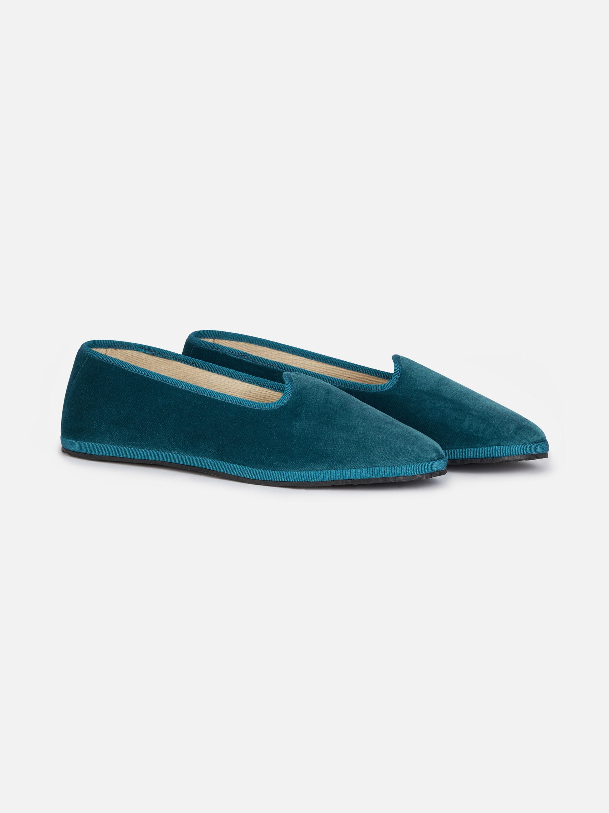 Woman velvet slipper loafers | MY CHALOM SPECIAL EDITION - MC2 Saint Barth