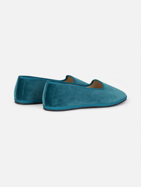 Woman velvet slipper loafers | MY CHALOM SPECIAL EDITION - MC2 Saint Barth
