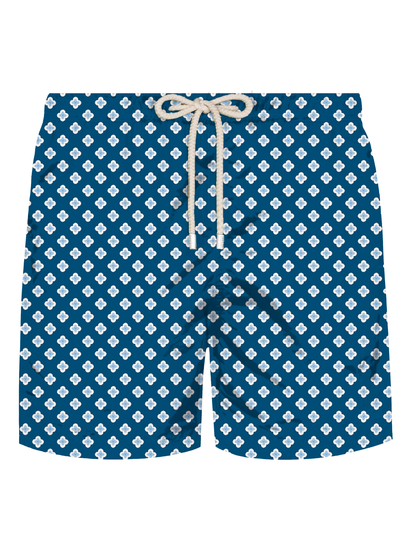 Comfort Light stretch swim shorts with tie print - MC2 Saint Barth