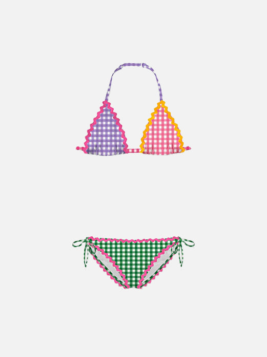 Girl bikini with wave trim - MC2 Saint Barth