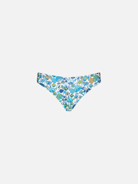 Girl swim briefs with mushroom print | Made with Liberty fabric - MC2 Saint Barth