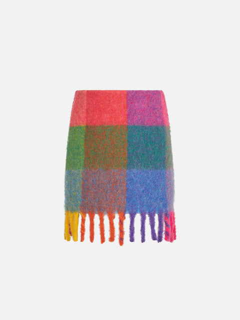 Girl skirt with fringes - MC2 Saint Barth