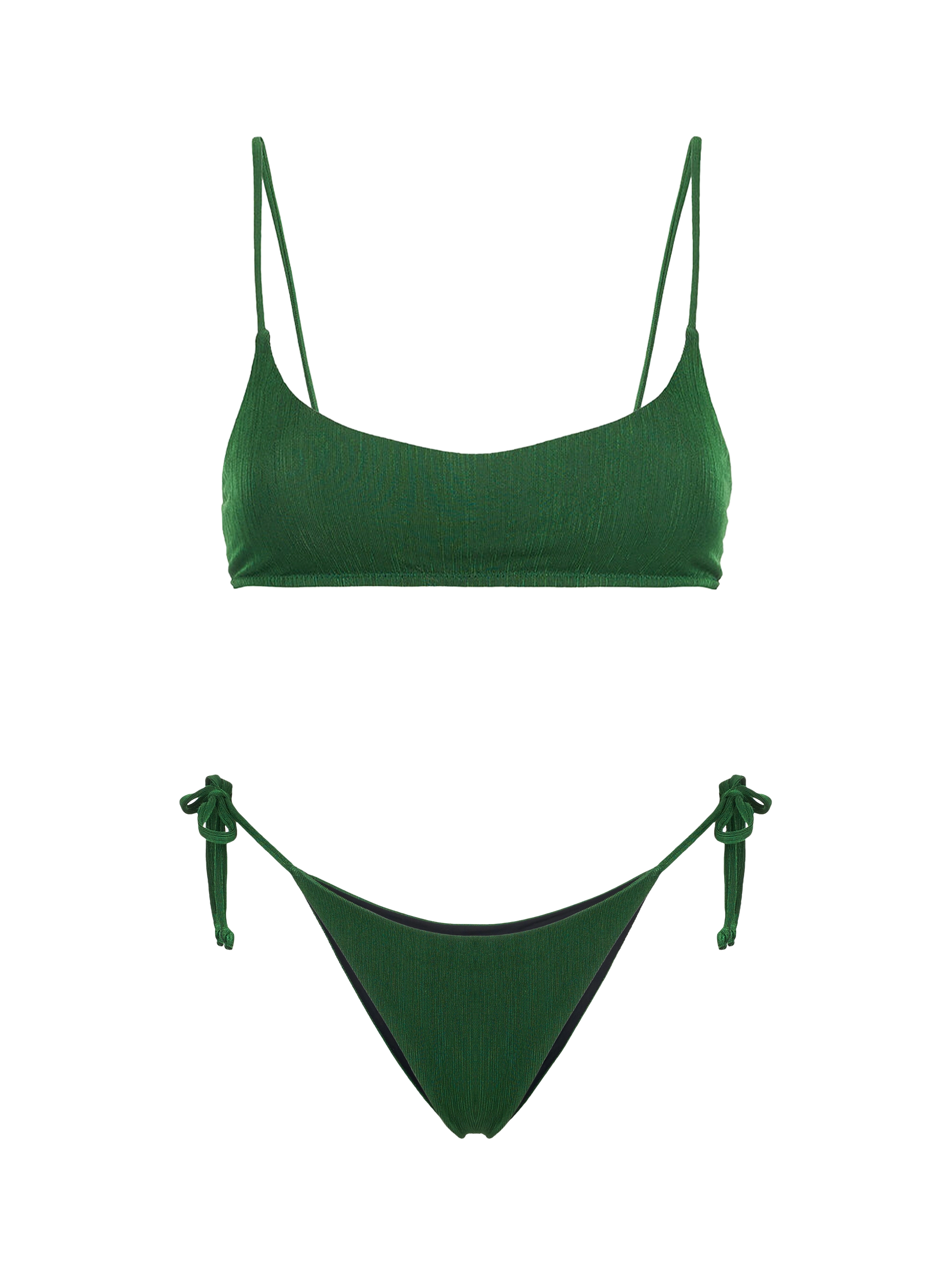 Woman green bralette bikini - MC2 Saint Barth