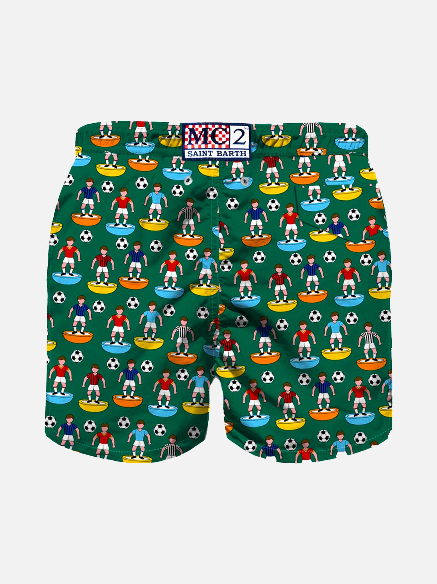 Boy swim shorts with soccer print - MC2 Saint Barth
