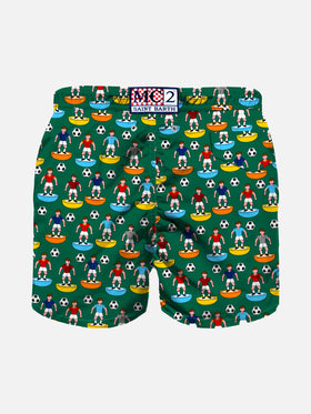 Boy swim shorts with soccer print - MC2 Saint Barth