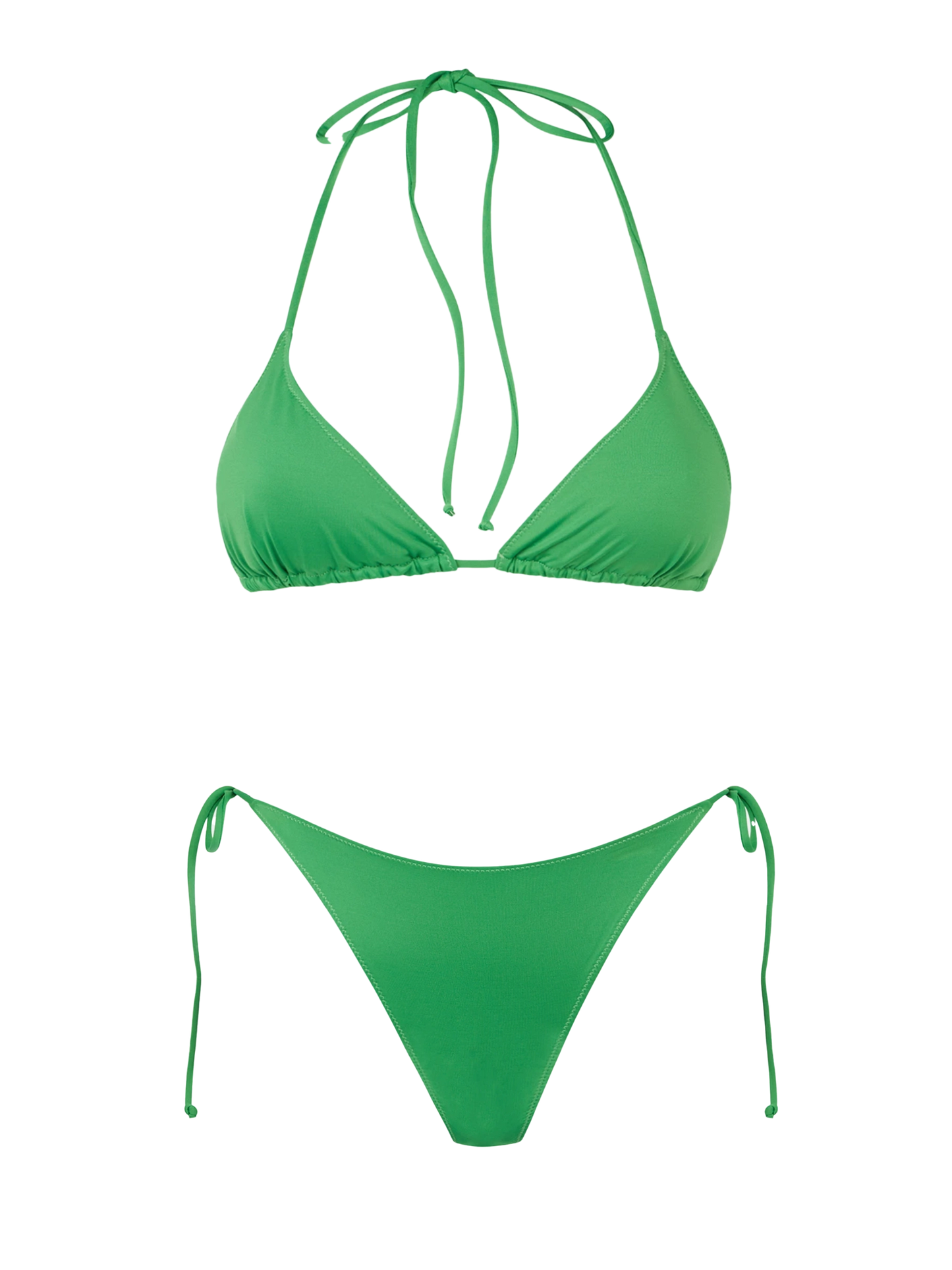 Woman green triangle bikini - MC2 Saint Barth