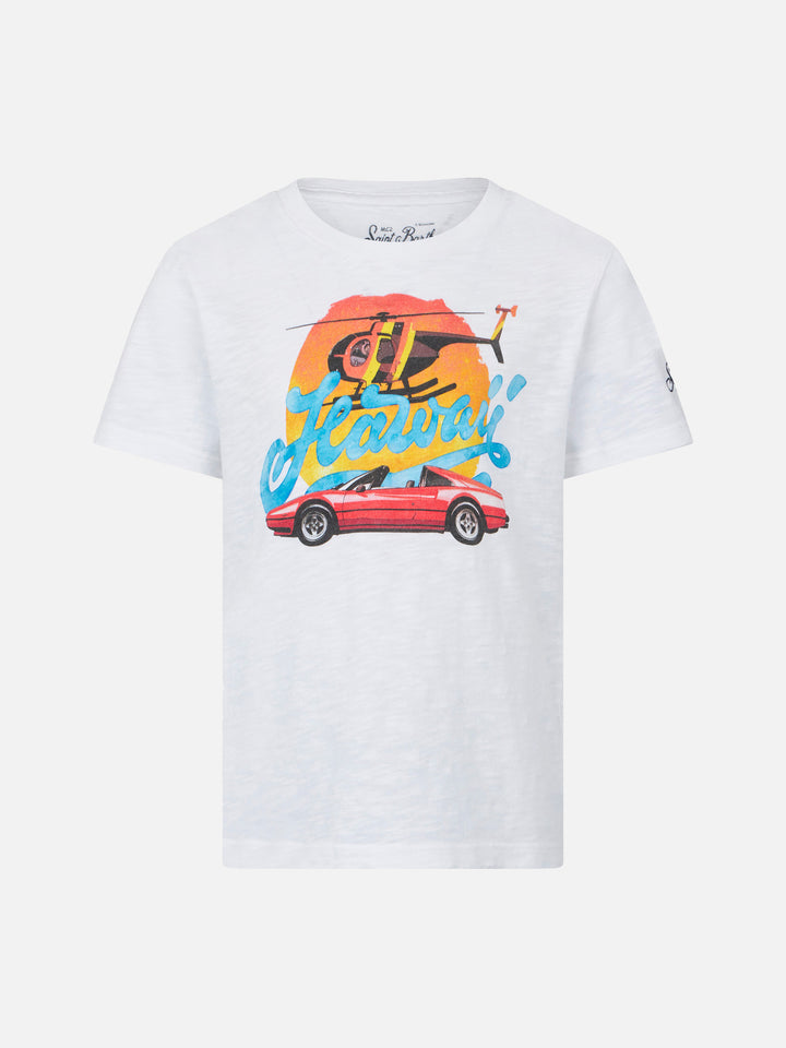 Hawaian memories boy t-shirt - MC2 Saint Barth