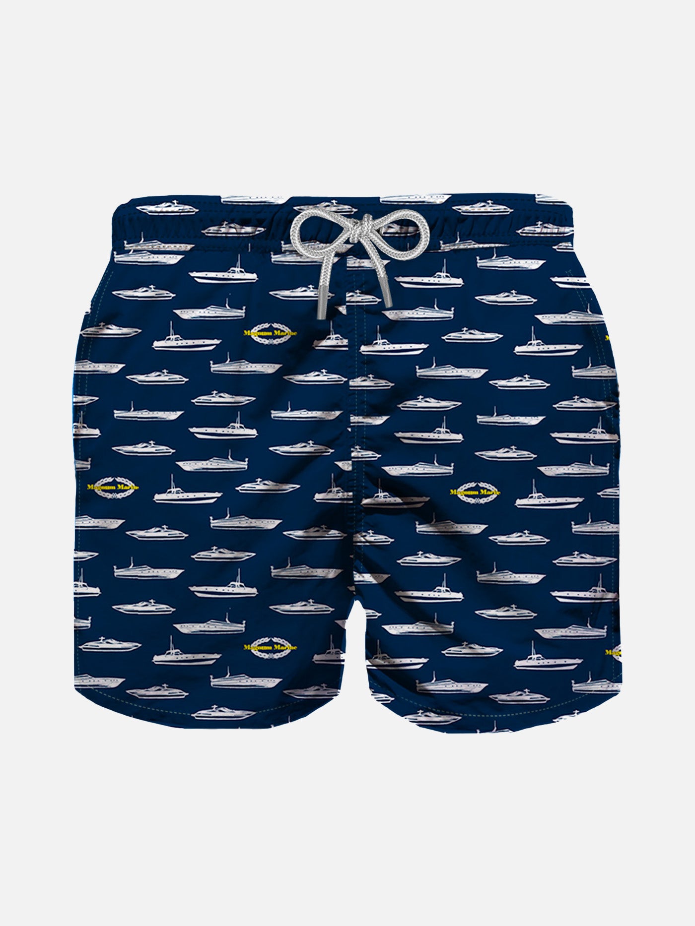 Boy swim shorts with Magnum Marine print | MAGNUM MARINE© SPECIAL EDITION - MC2 Saint Barth