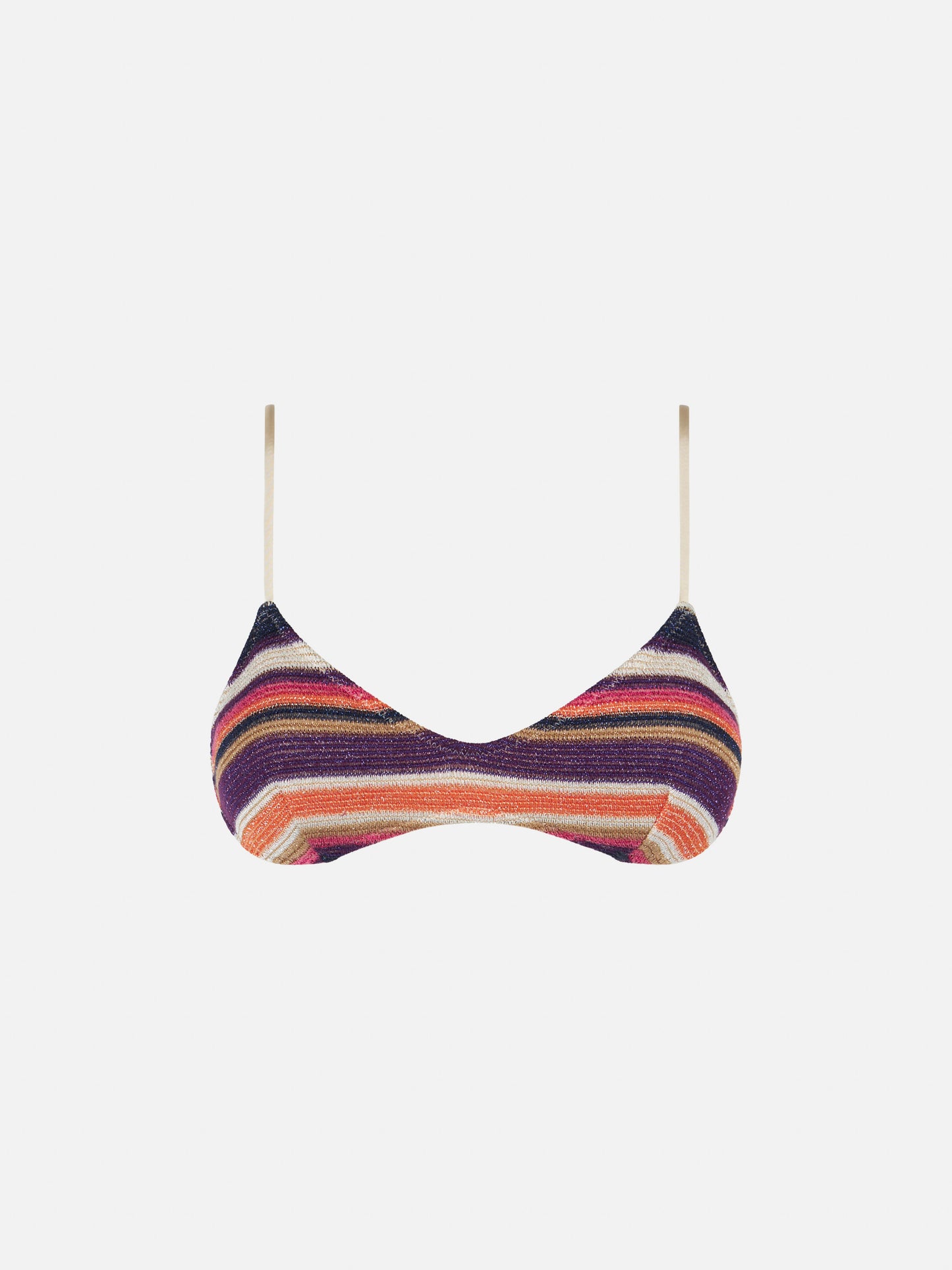 Multicolor purple bralette - MC2 Saint Barth
