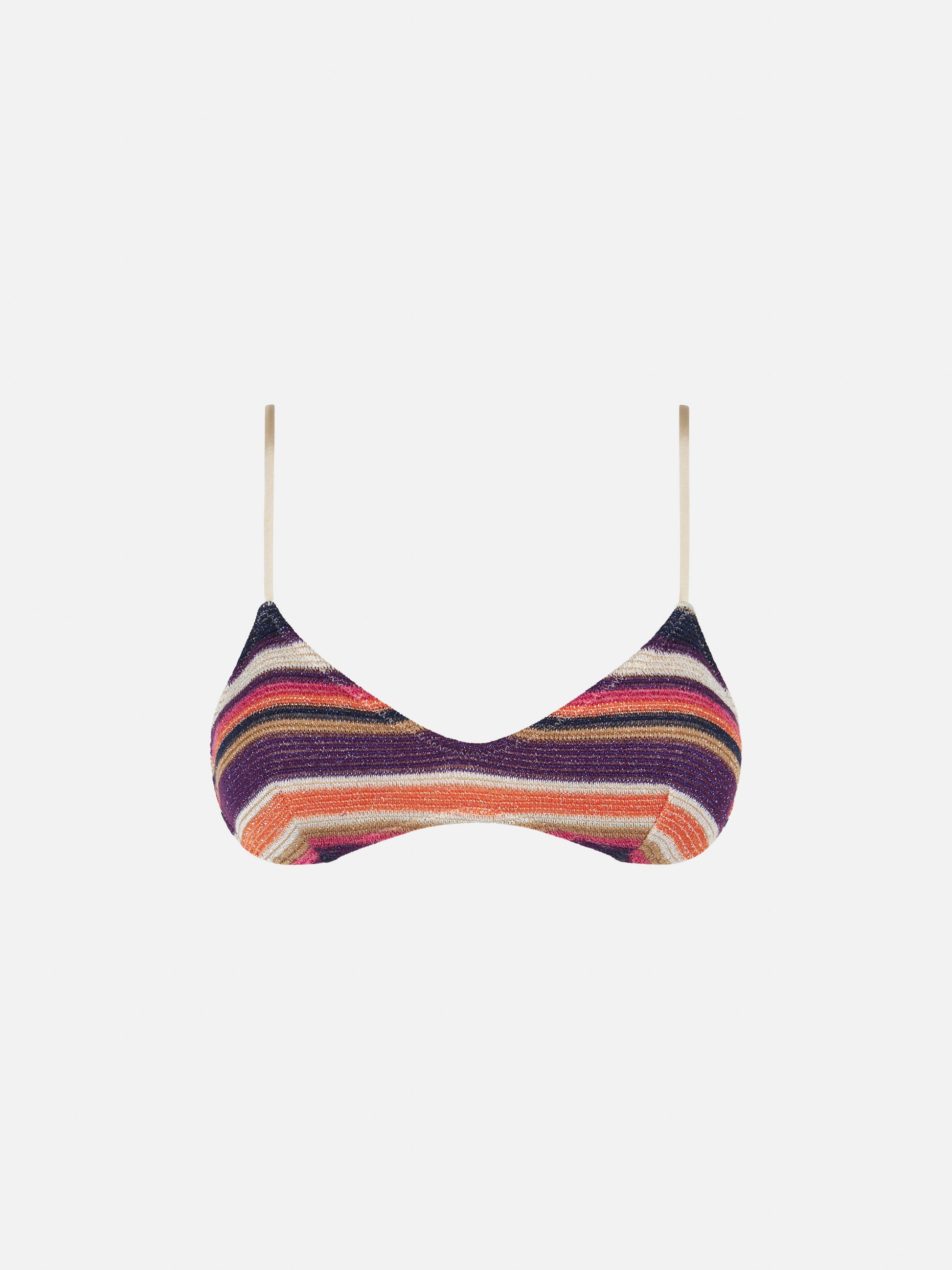 Multicolor purple bralette - MC2 Saint Barth