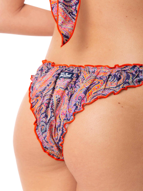 Woman bandeau bikini with Liberty print | Made with Liberty fabric - MC2 Saint Barth