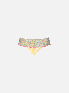 Girl swim briefs with Liberty print | Made with Liberty fabric - MC2 Saint Barth