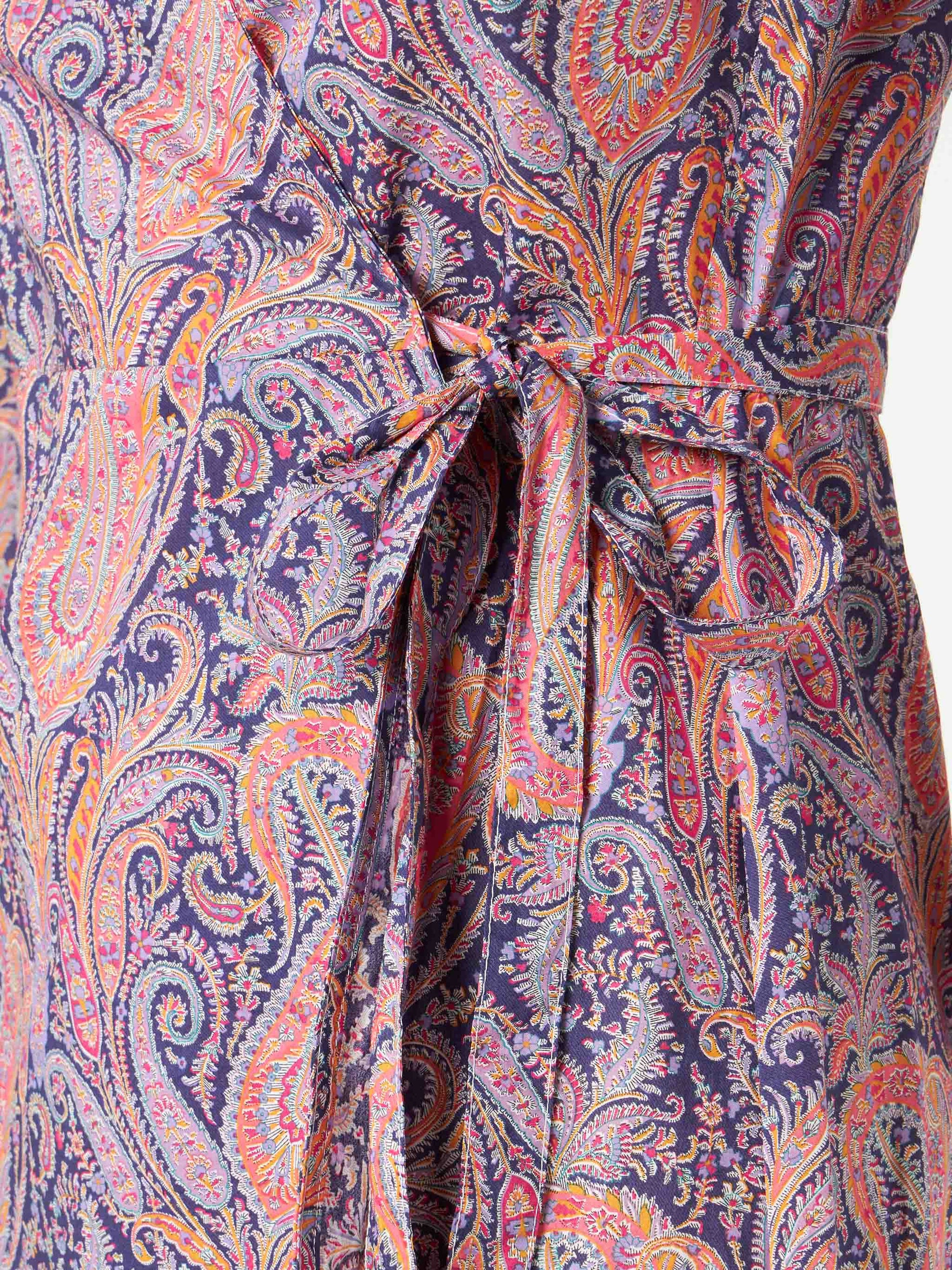 Cotton short dress Brilly with Liberty print | Made with Liberty fabric - MC2 Saint Barth