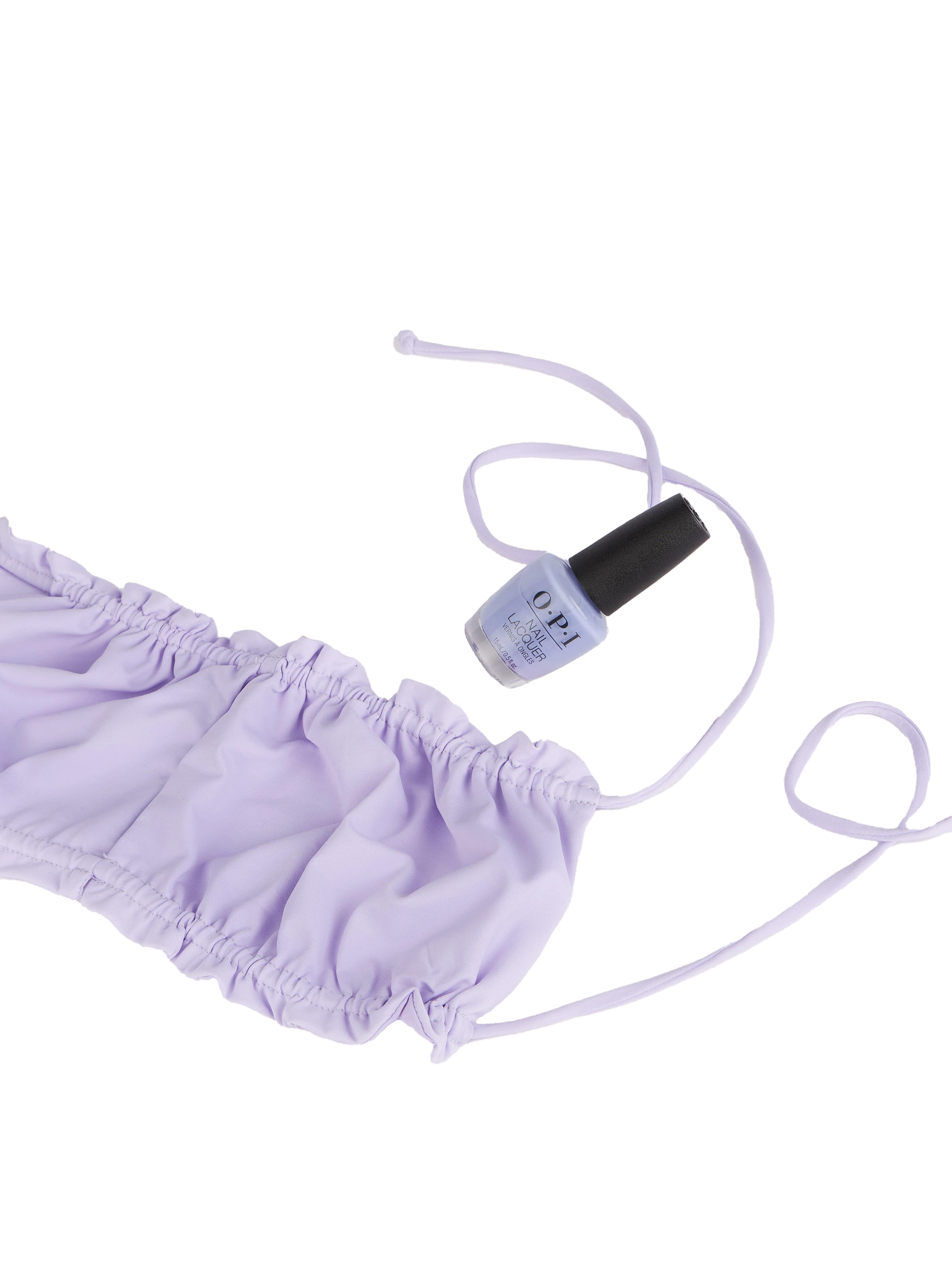 Woman lilac bandeau bikini - MC2 Saint Barth