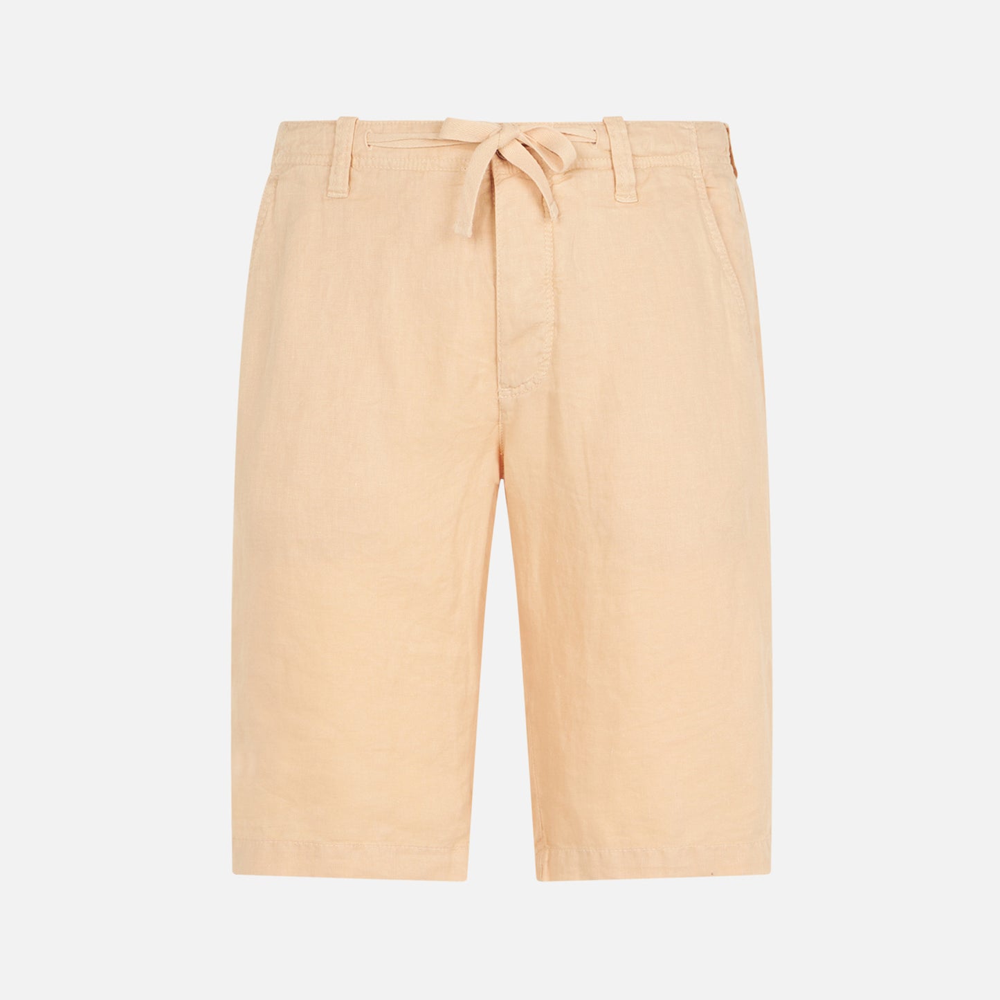 Beige Linen Bermuda Short - MC2 Saint Barth