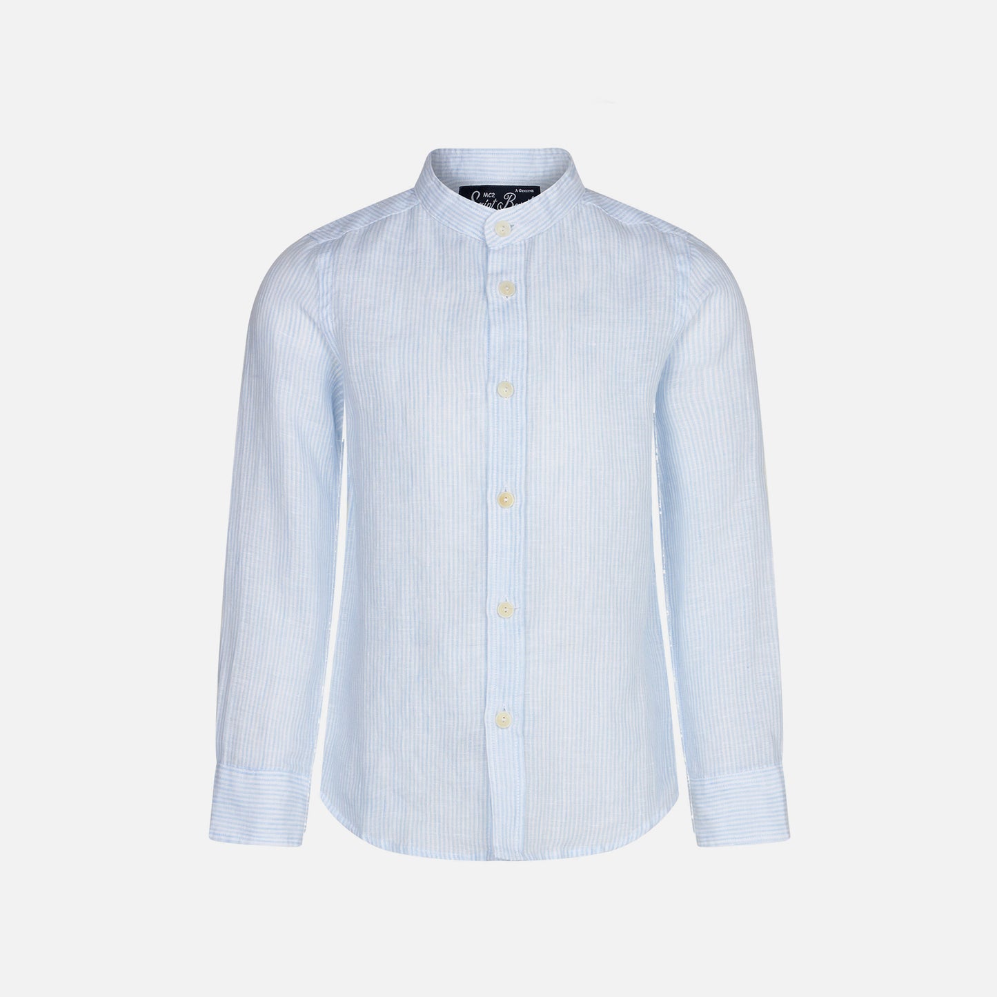 Boy linen striped shirt - MC2 Saint Barth