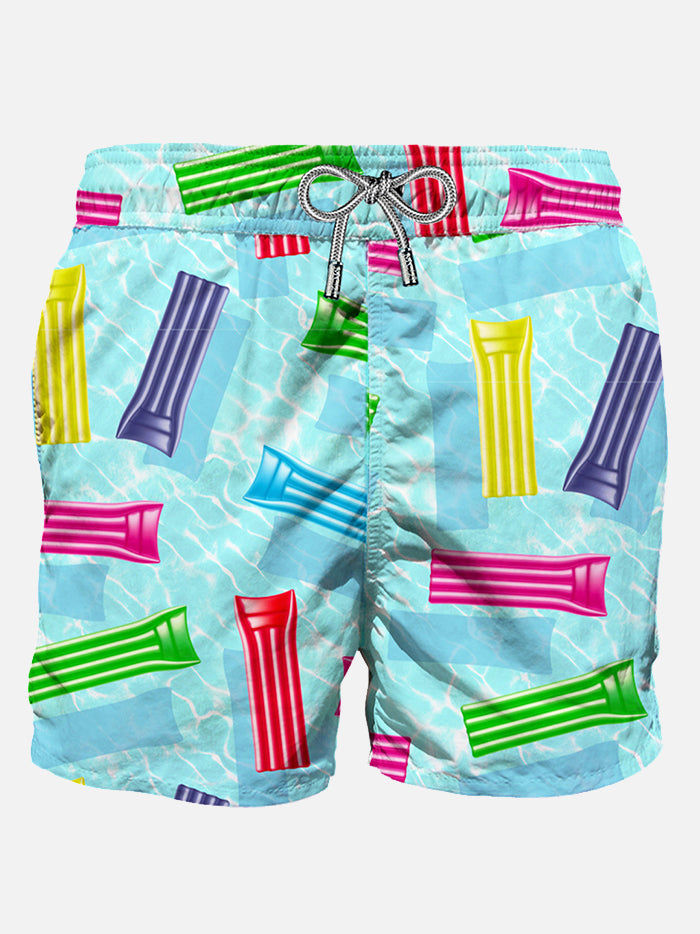 Man classic swim shorts with print - MC2 Saint Barth