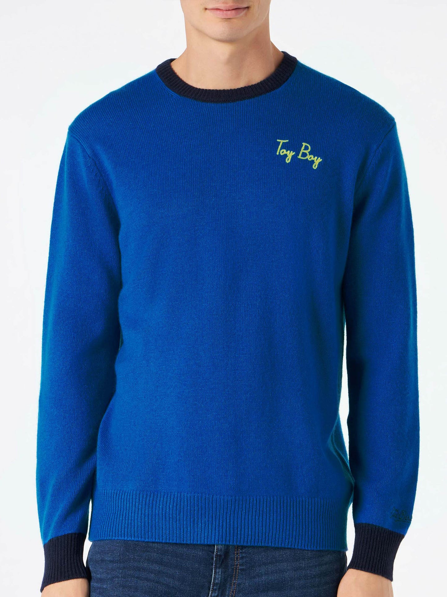 Man sweater with Toy Boy embroidery - MC2 Saint Barth