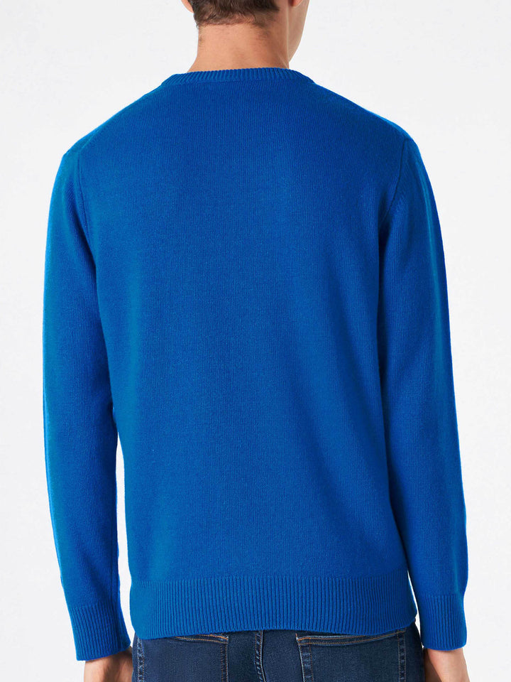 Man sweater with Vespa print | VESPA® SPECIAL EDITION - MC2 Saint Barth