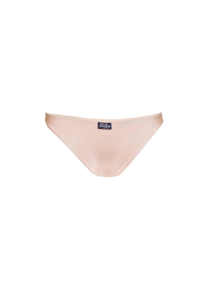 Shiny pink cheeky swim briefs - MC2 Saint Barth