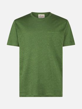 Man linen jersey t-shirt - MC2 Saint Barth