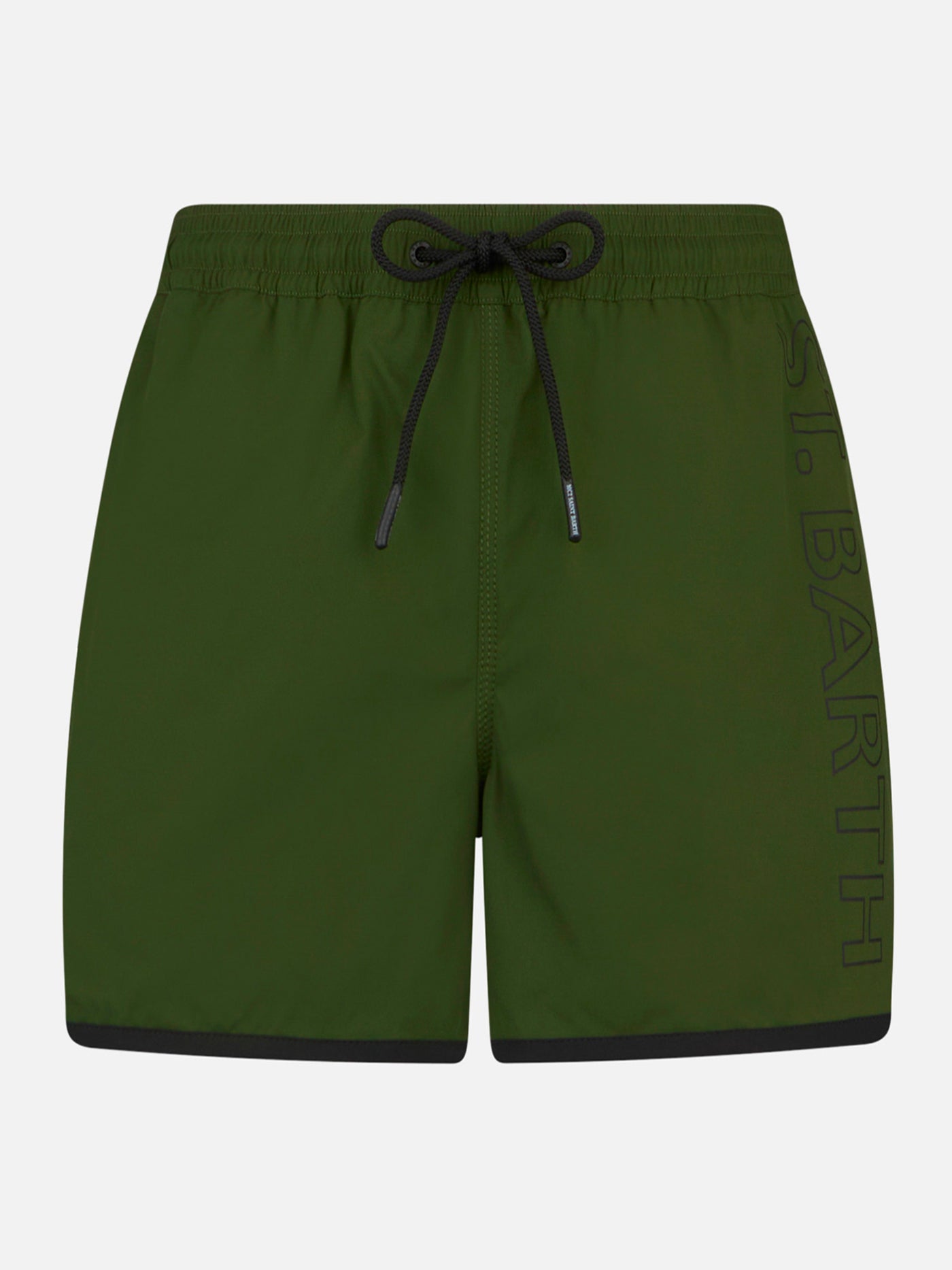 Man swim shorts with side logo and contrast - MC2 Saint Barth