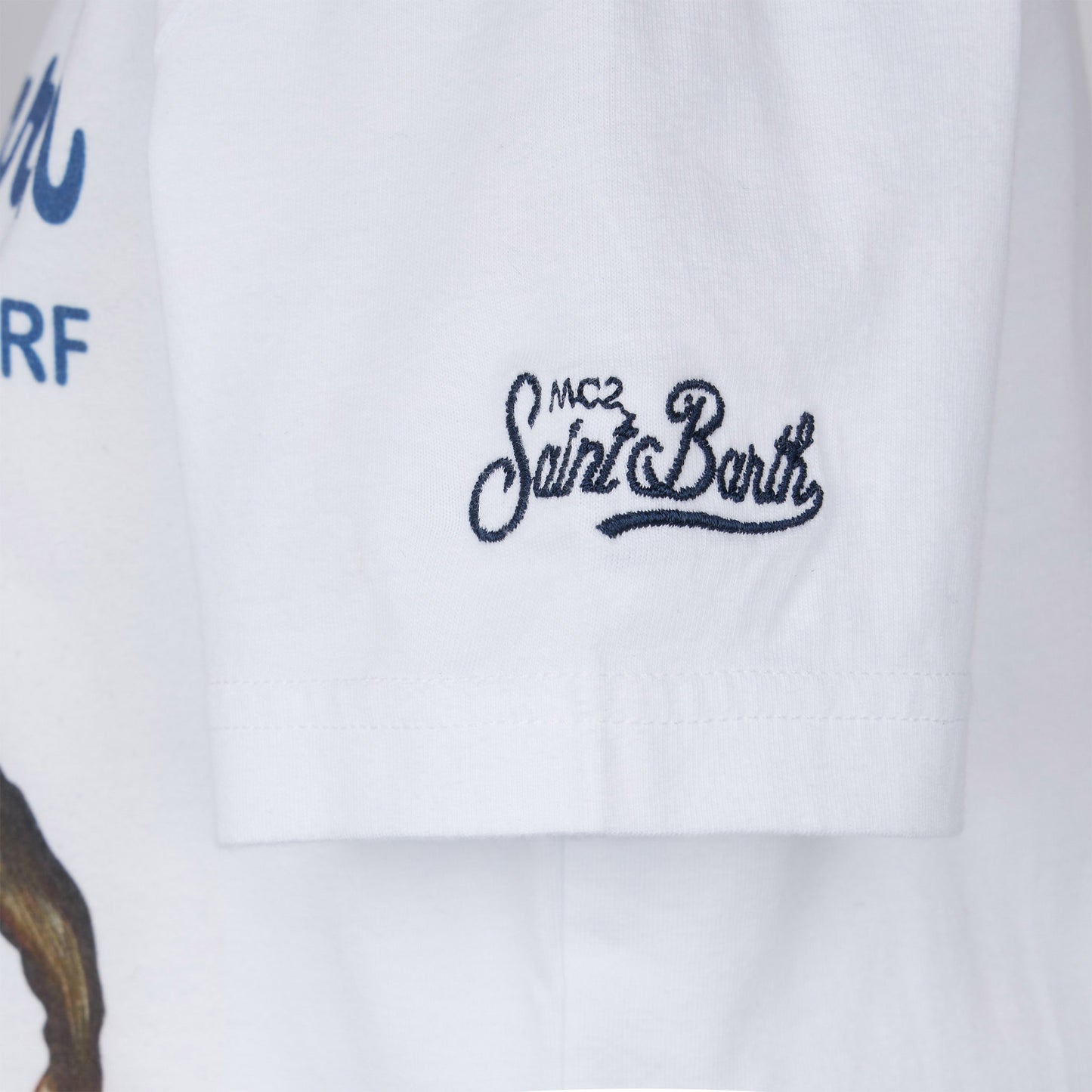 Boy's t-shirt Saint Barth Monkey Surf - MC2 Saint Barth