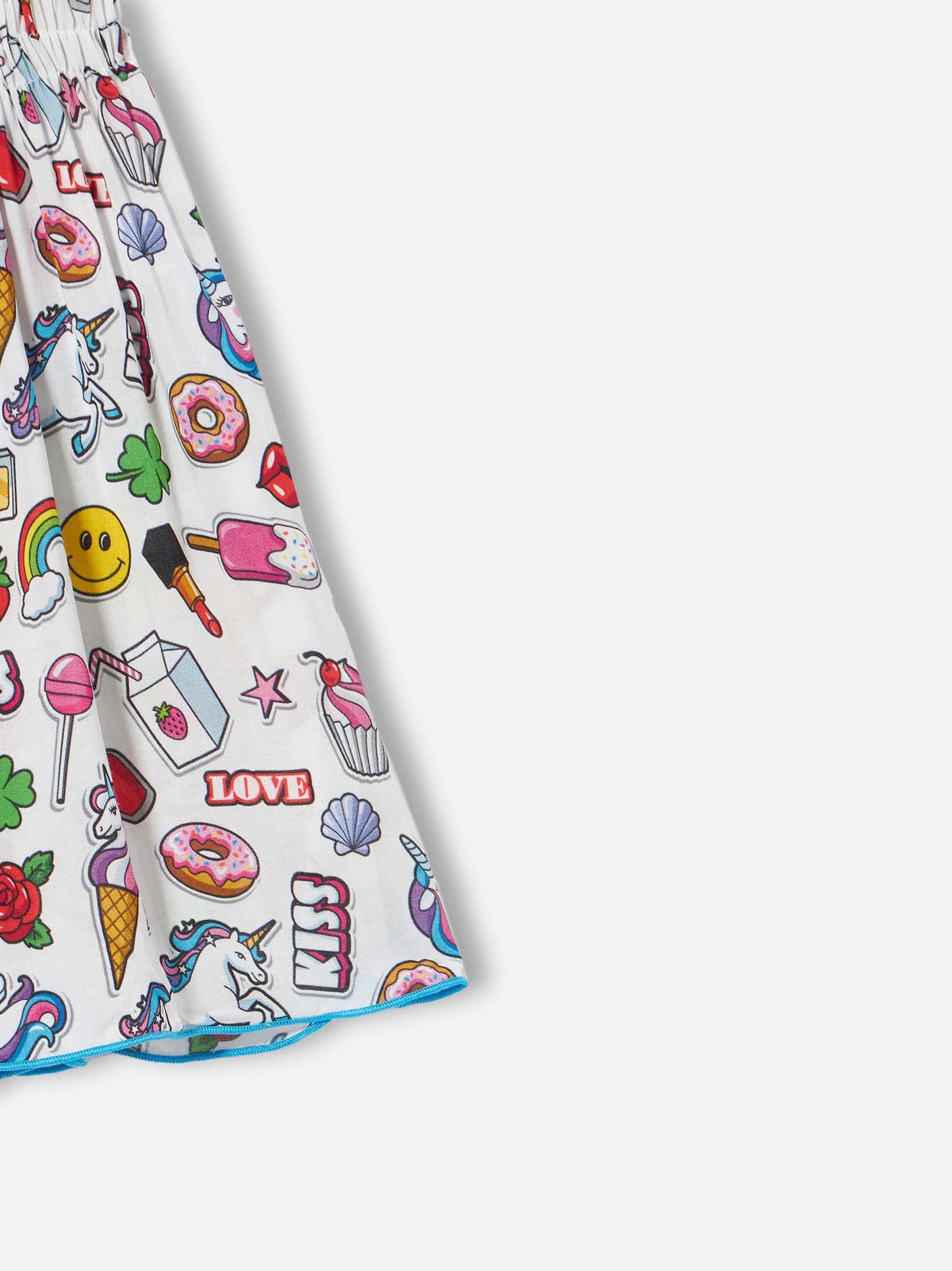 Cotton dress Lola with magic pop print - MC2 Saint Barth