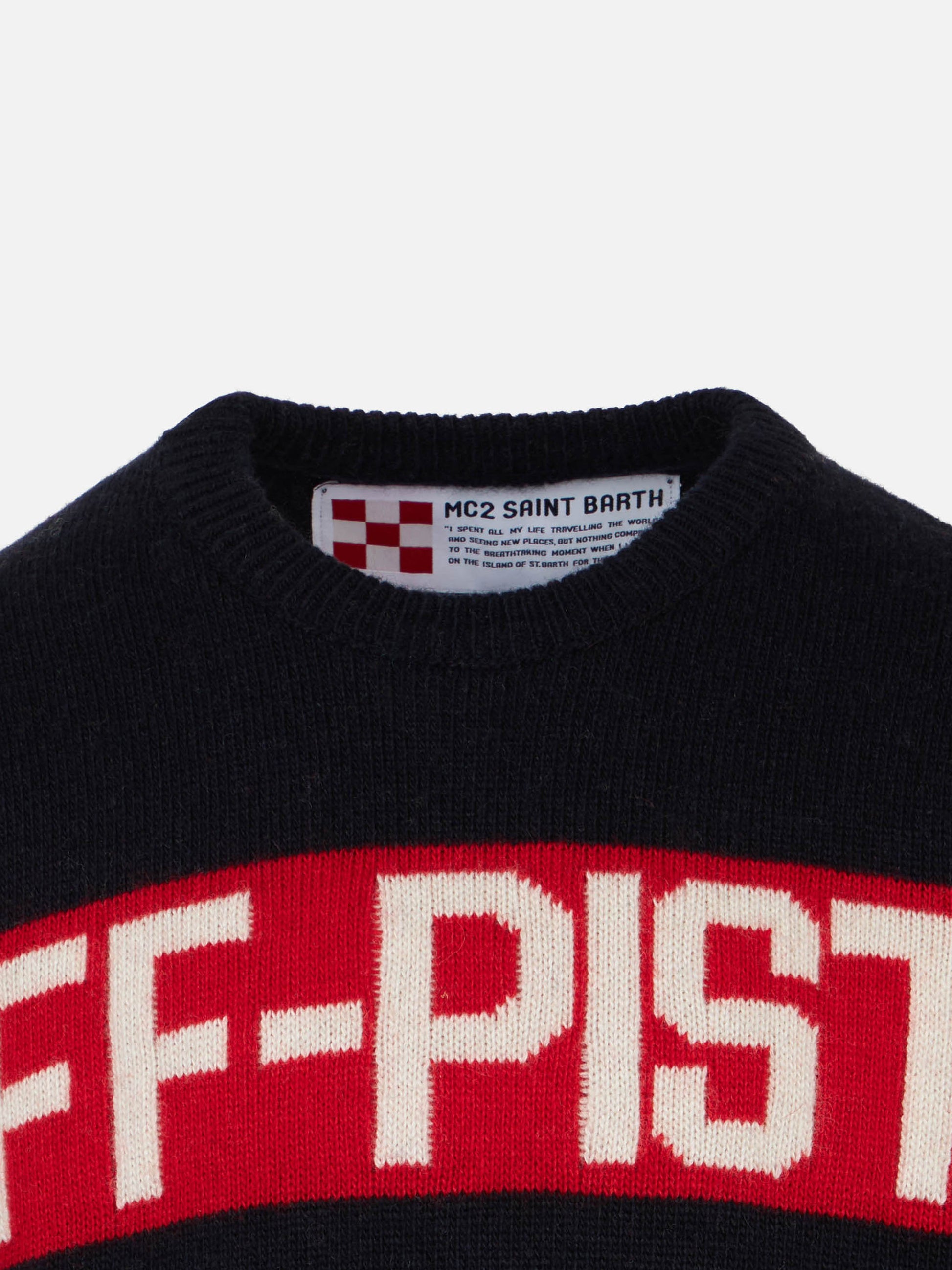 Off-Piste boy's sweater - MC2 Saint Barth