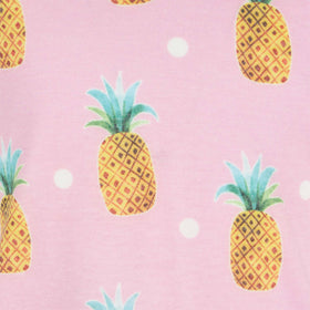 Girll t-shirt with pineapple print - MC2 Saint Barth