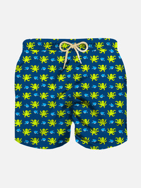 Boy swim shorts with octopus print - MC2 Saint Barth