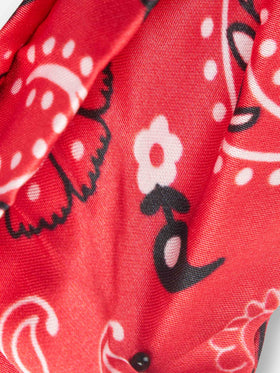 Girl red bandanna hairband - MC2 Saint Barth