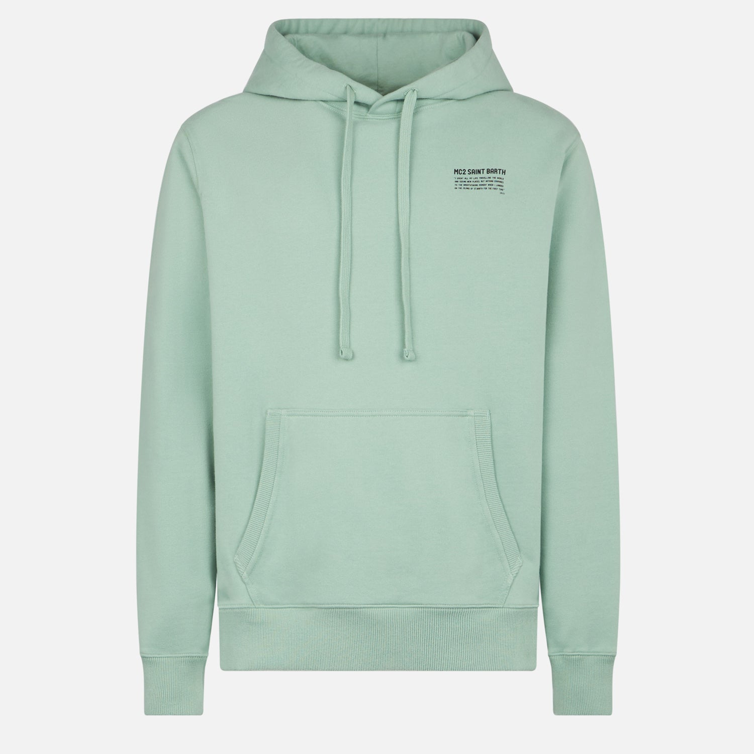 Light green hoodie | Pantone® Special Edition - MC2 Saint Barth