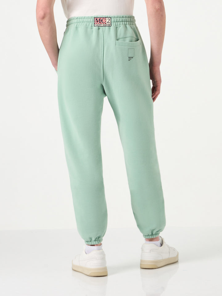 Light green track pants | Pantone® Special Edition - MC2 Saint Barth