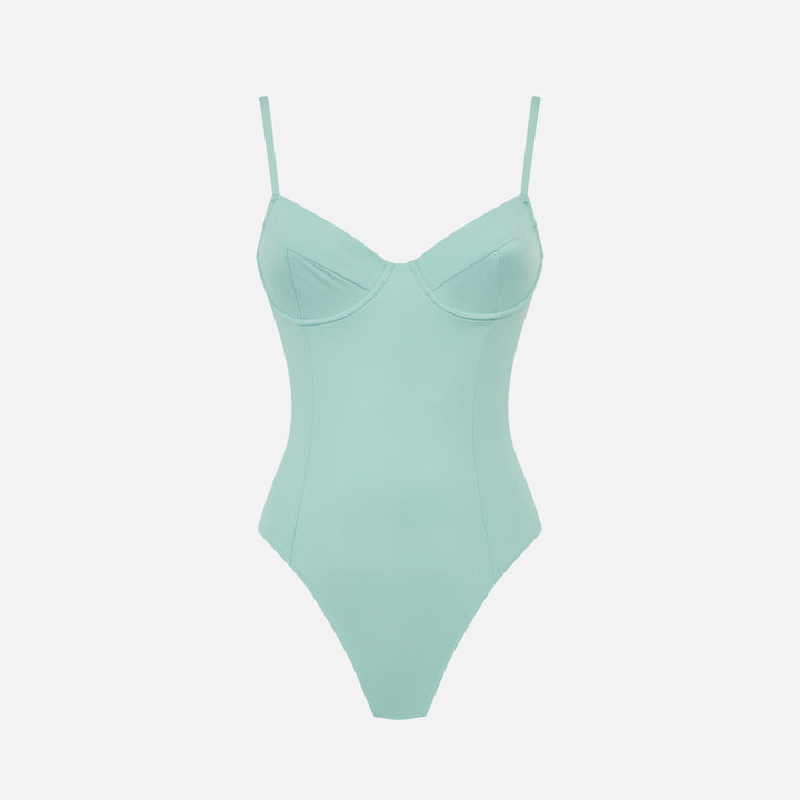 Woman underwire one piece swimsuit - MC2 Saint Barth
