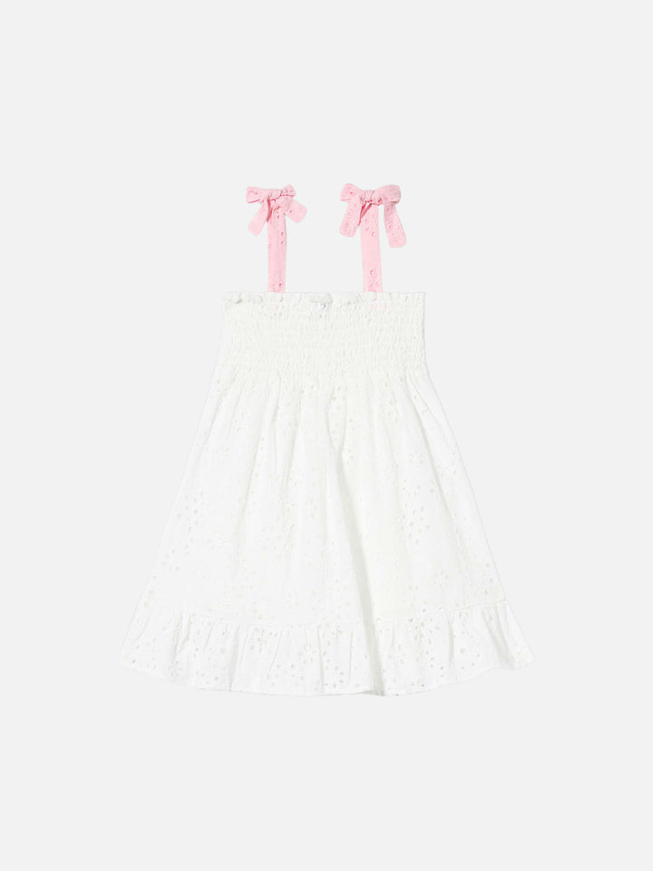 Girl white dress - MC2 Saint Barth