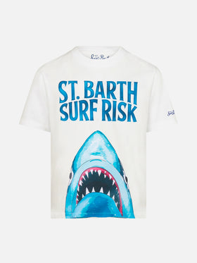 Boy's t-shirt Saint Barth Surf Risk - MC2 Saint Barth