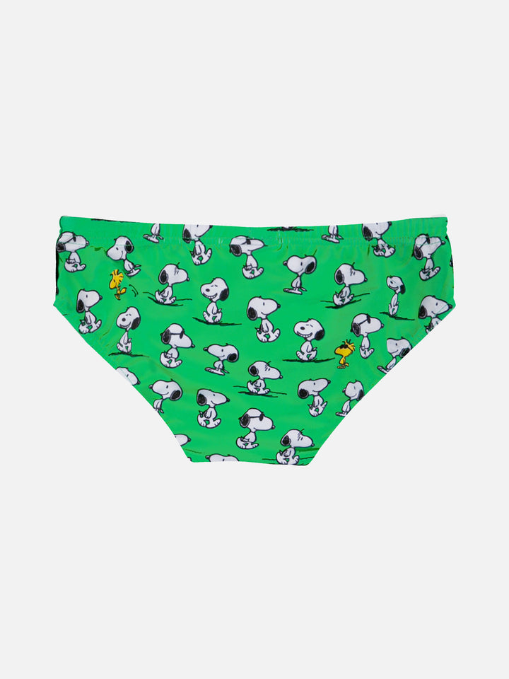 Snoopy print boy swim briefs | SNOOPY - PEANUTS™ SPECIAL EDITION - MC2 Saint Barth