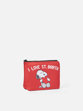 Aline Wollpochette mit Snoopy-Aufdruck