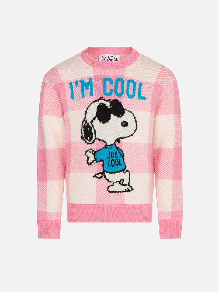 Snoopy I'm Cool print girl sweater | Peanuts™ Special Edition - MC2 Saint Barth